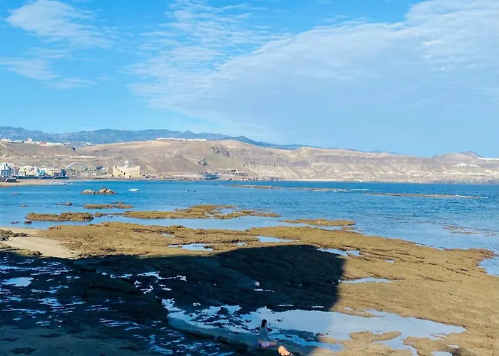 아파트 Coral Canteras Playa - Frente Al Mar - Ideal Parejas, Familias O Trabajo *