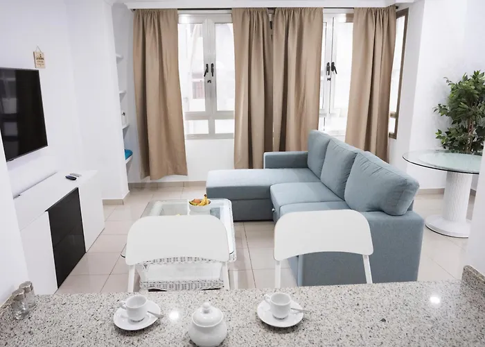 Coral Canteras Playa - Frente Al Mar - Ideal Parejas, Familias O Trabajo *